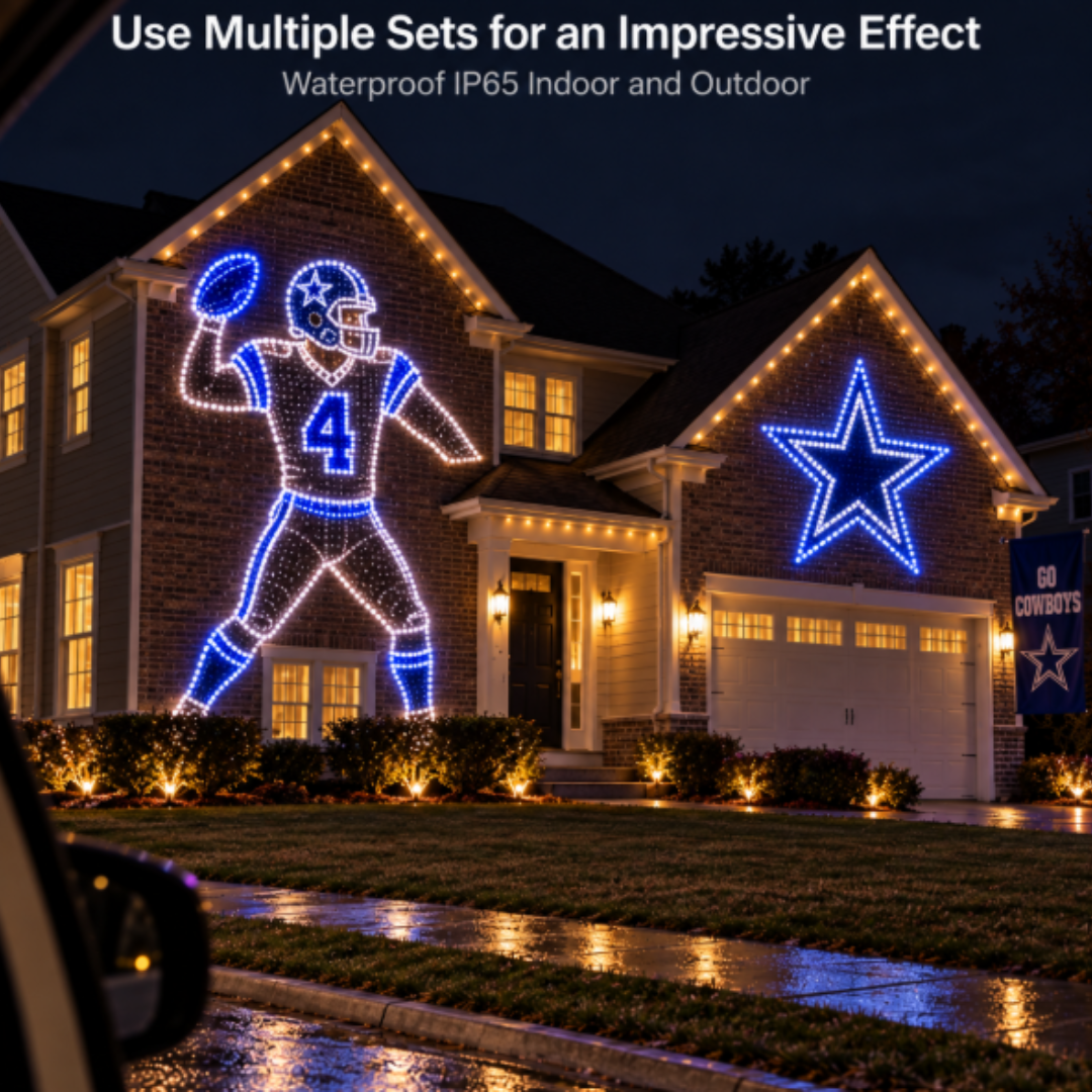 Custom Football LED Decor Light