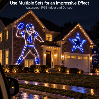 Custom Football LED Decor Light