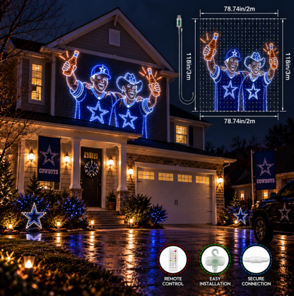 Custom Football LED Decor Light